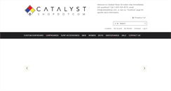 Desktop Screenshot of catalystshop.com
